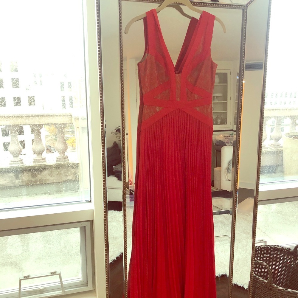 BCBG red dress